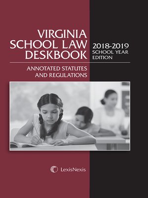 cover image of Virginia School Law Deskbook